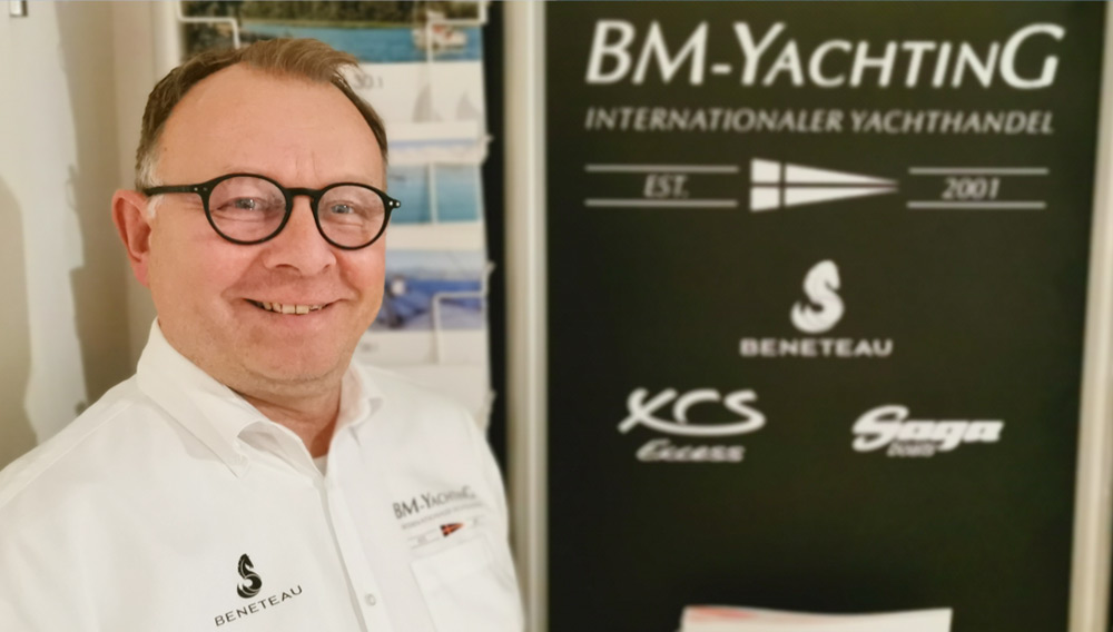 Thorsten Bergheim treffen Sie in Halle 16 auf dem Stand für BENETEAU-Segelyachten.