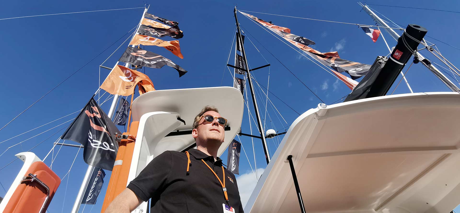 Oliver treffen Sie wieder auf dem ancora Yachtfestival vom 23.-25.5.: Auf dem EXCESS 11