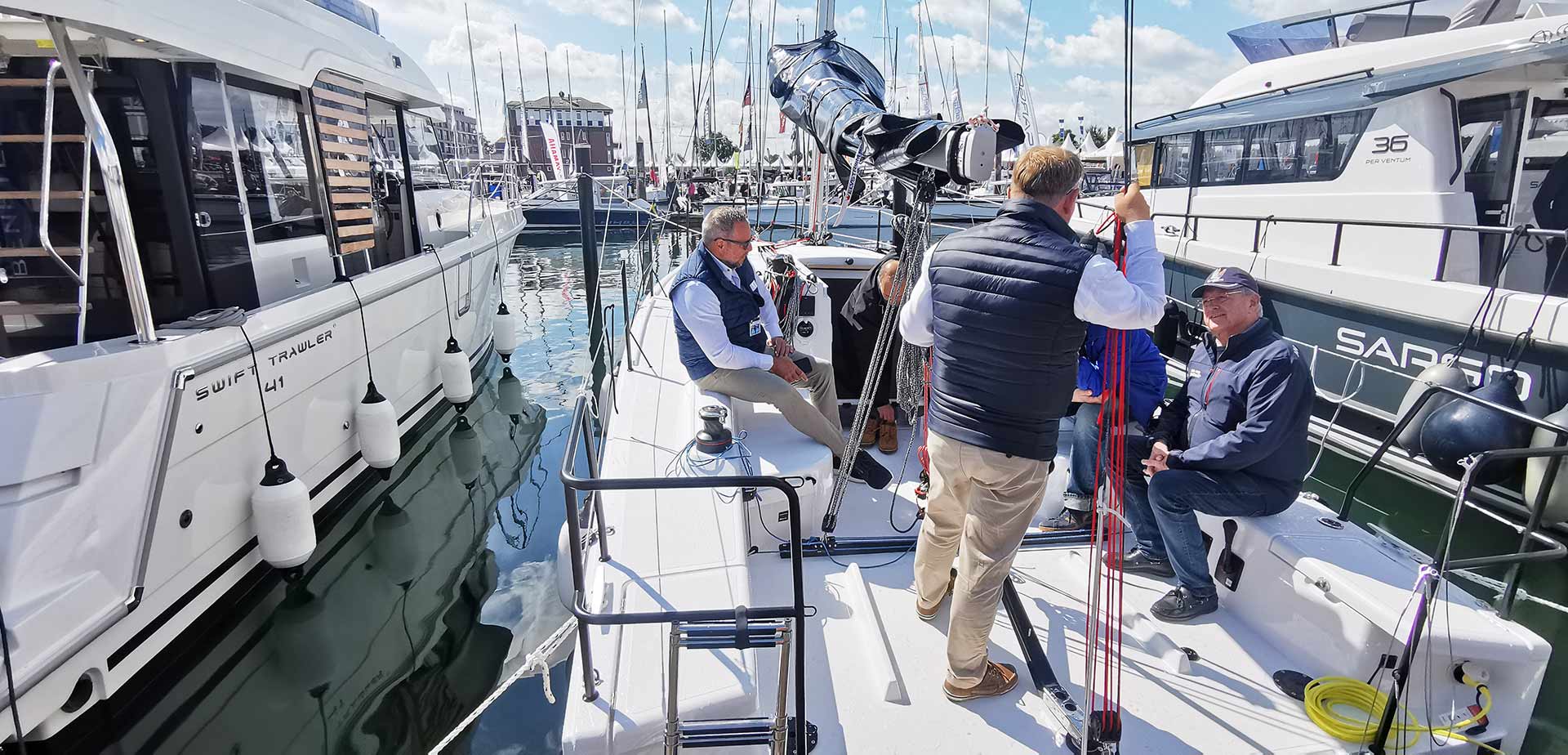 Sie kann es wirklich: Fahrtensegeln, Regatten gewinnen. Und richtig schick sieht sie auch noch aus