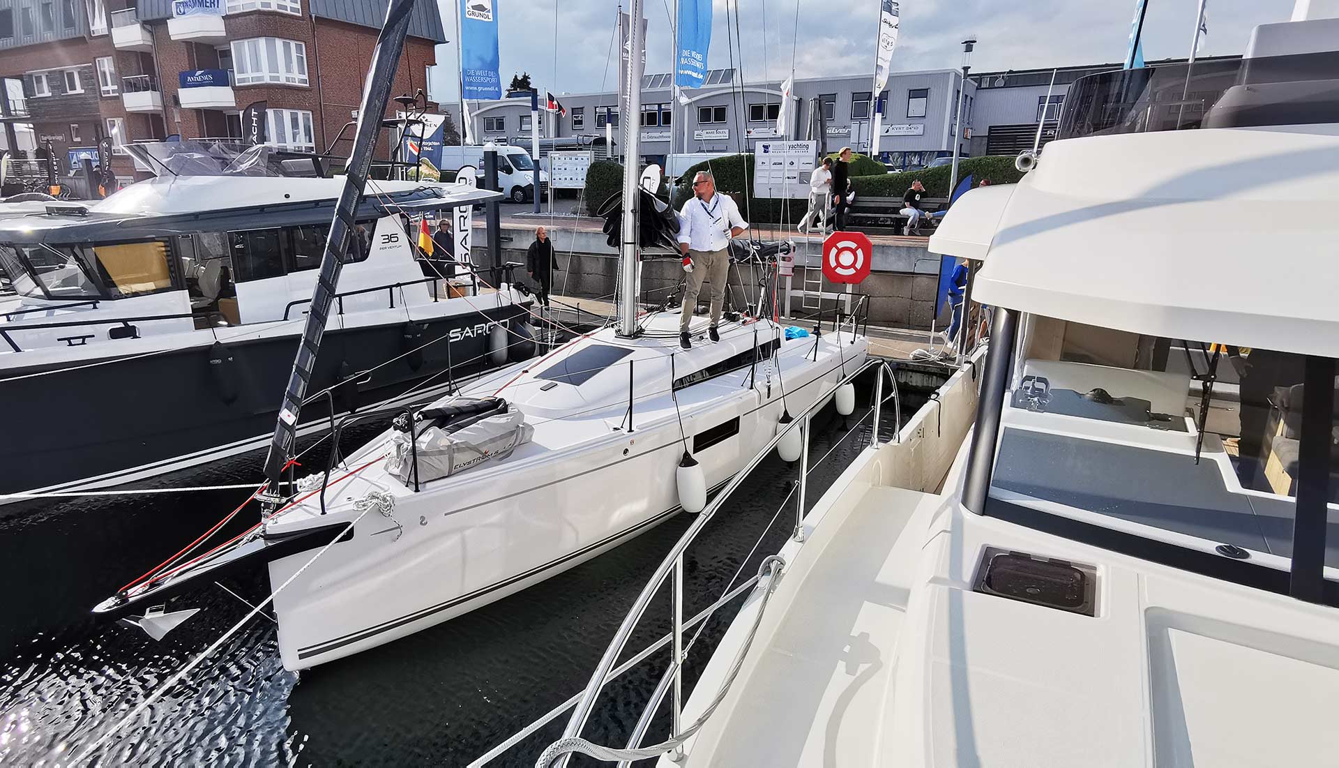 Kompakte Maße, einfaches Handling: Perfekt für die Ostsee!