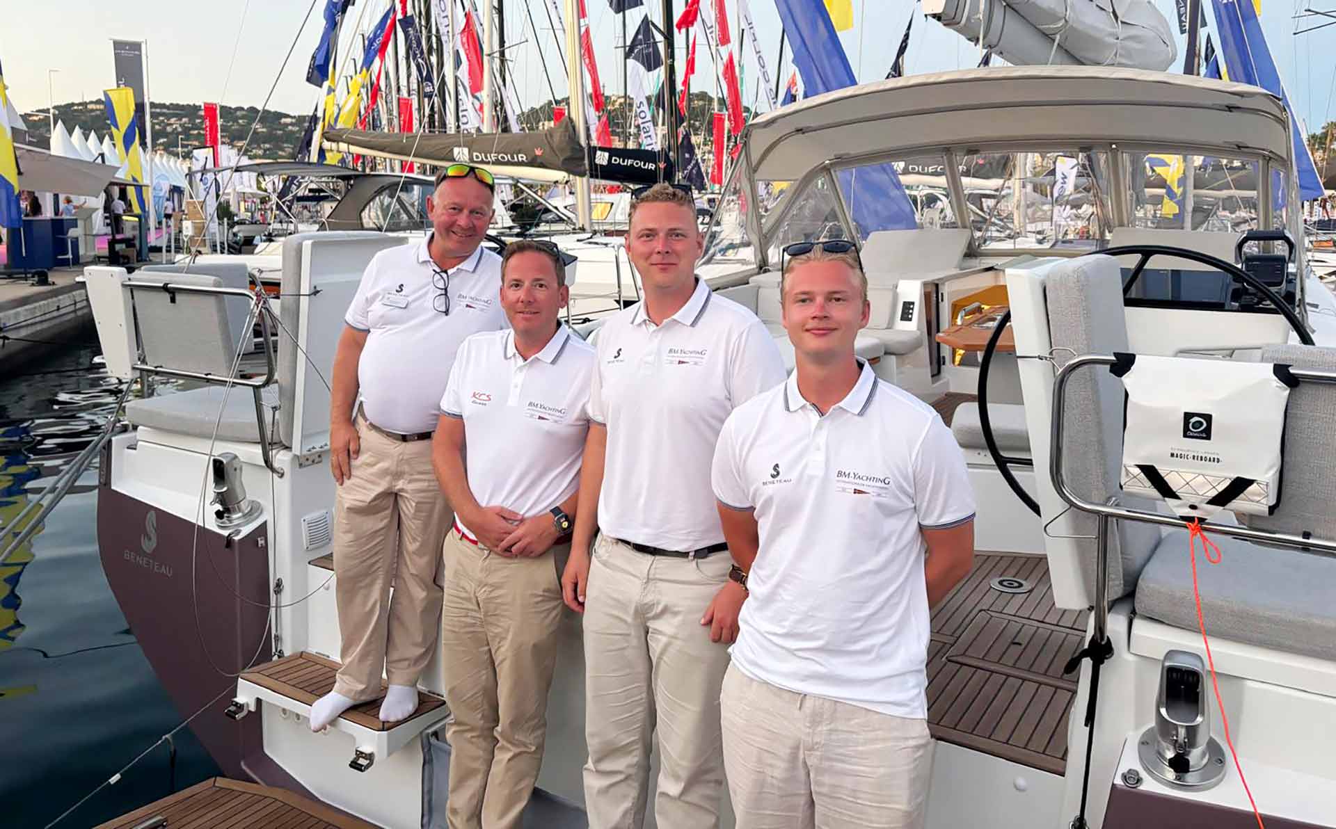 Das BM Yachting-Team sagt Danke für Ihr Kommen.