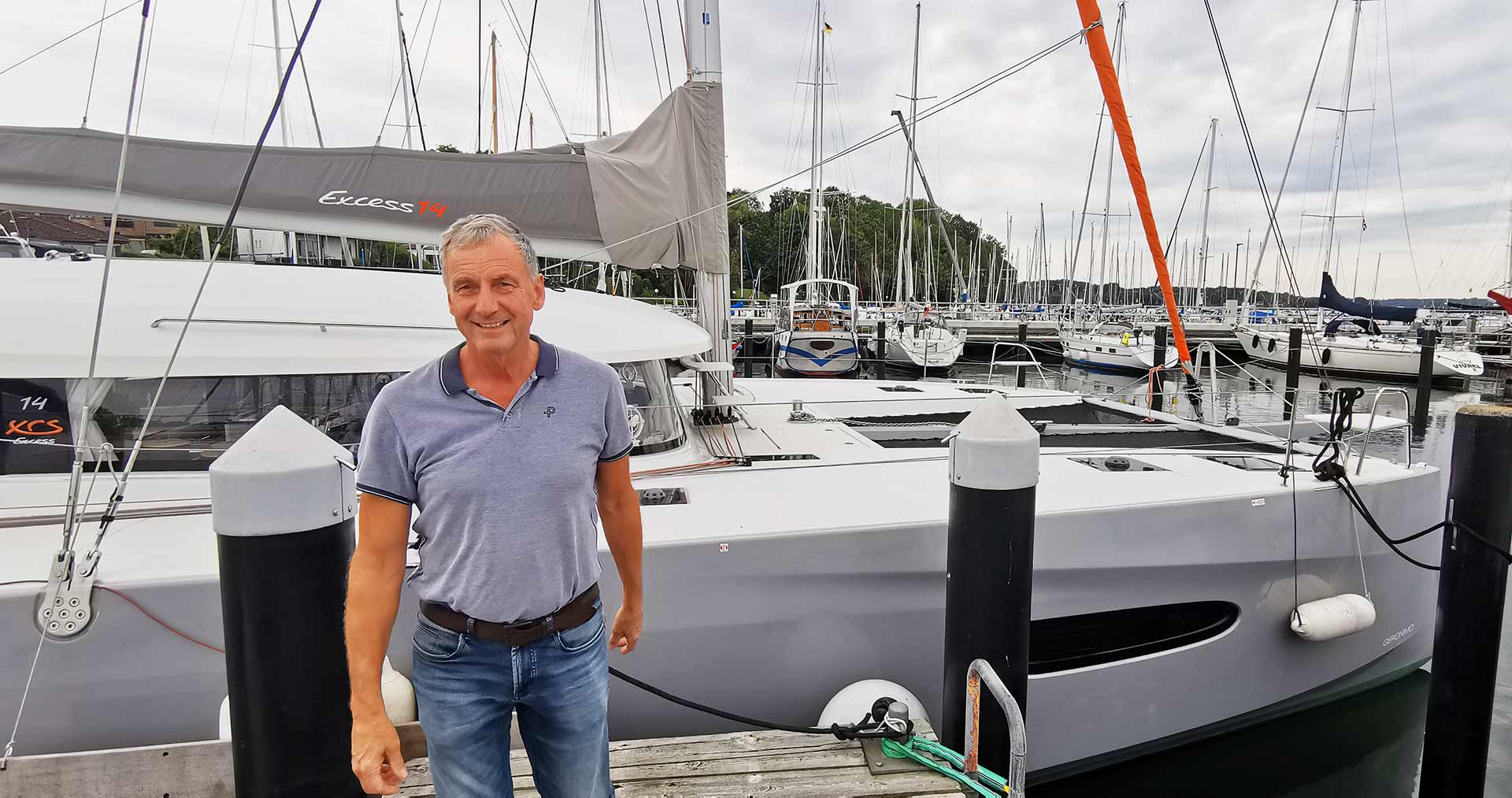 Ein stolzer Eigner: Rainer M. und seine „Geronimo"