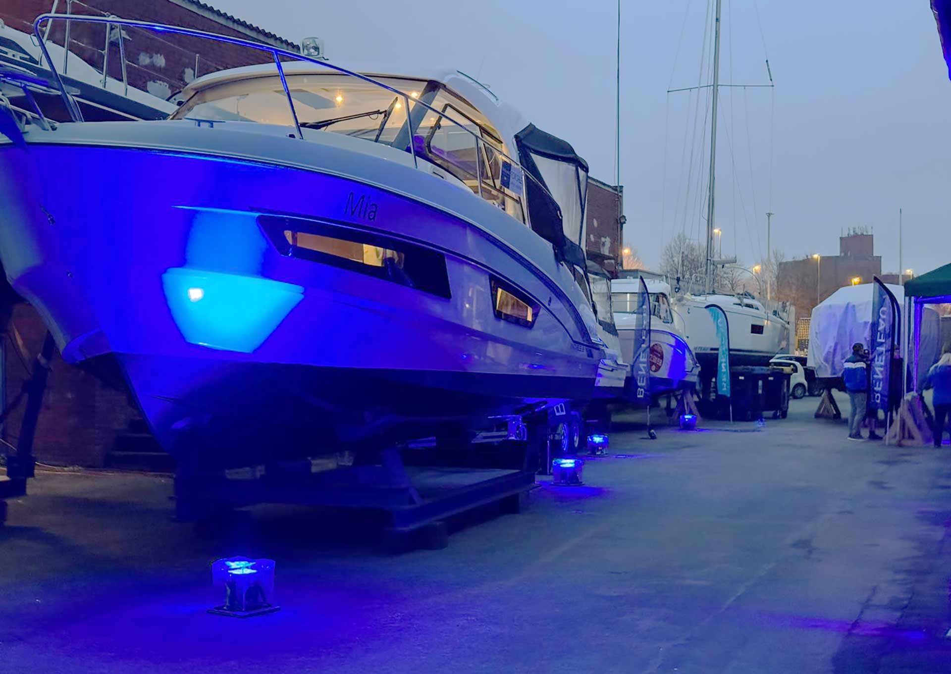 Wenigstens etwas Winterstimmung durch clevere Beleuchtung