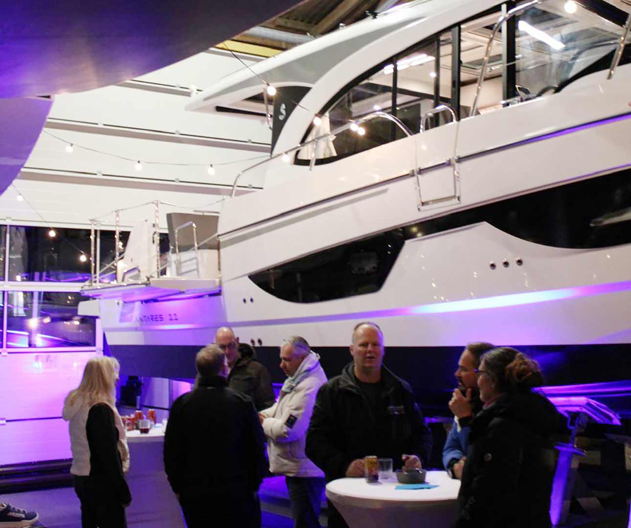 Schöner, konstanter Besucherstrom den ganzen Tag über