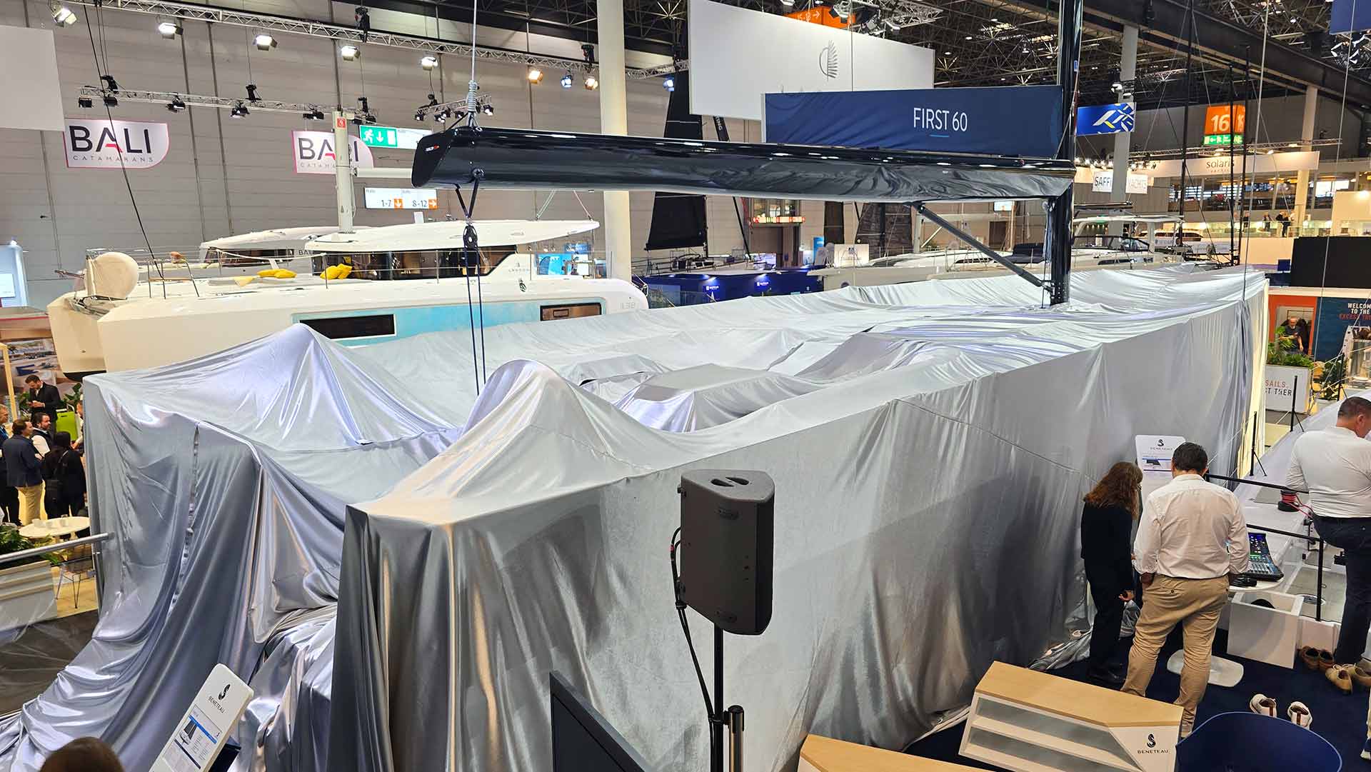 Noch ist sie verpackt …“