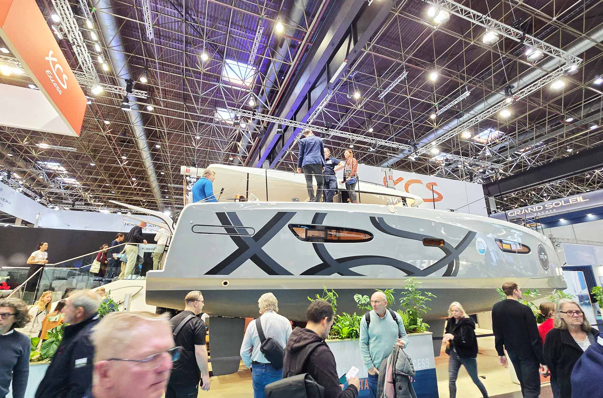 Viel Betrieb auch wieder beim Multihull