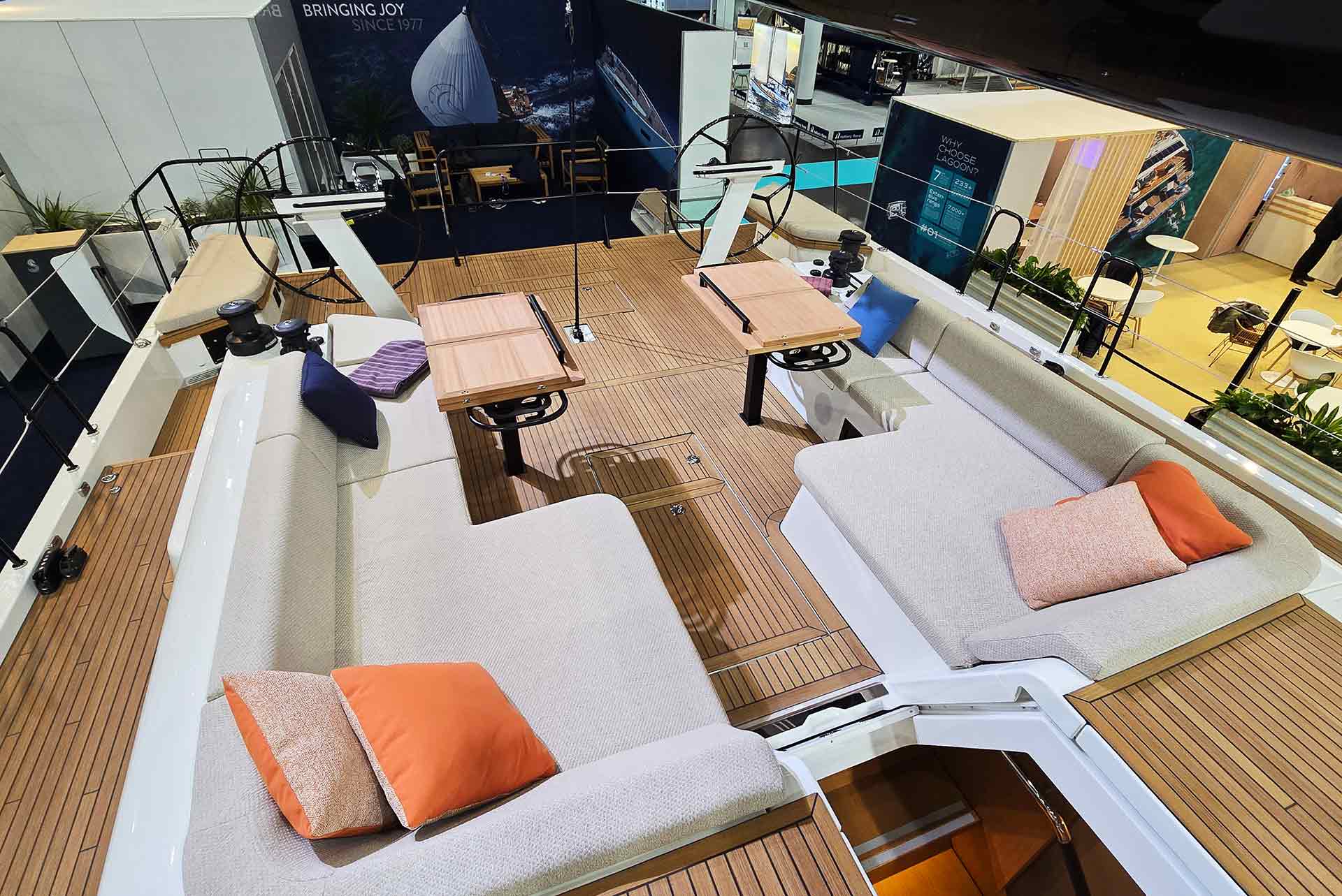 Die drei Zonen des FIRST 60-Cockpits