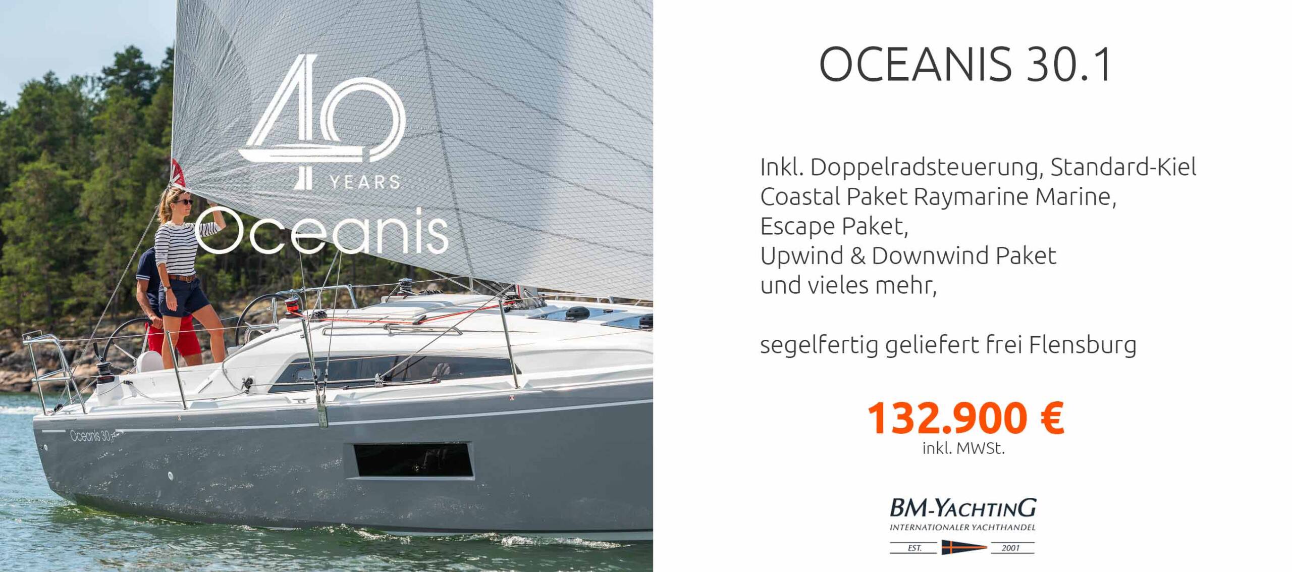 Angebot für die OCEANIS 30.1