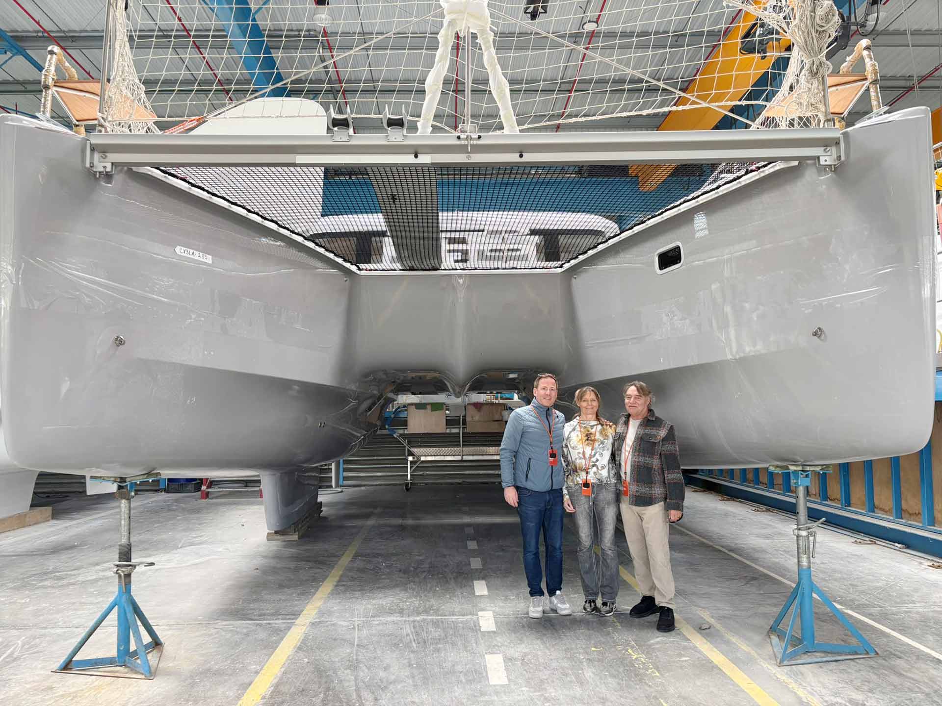 Selbst der “kleine“ EXCESS 11 ist ein beeindruckendes Schiff!