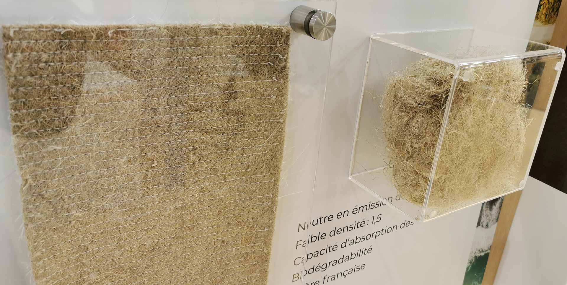 Schon heute selbstverständliche Realität: Flachs-Fasern anstelle Glasfieber