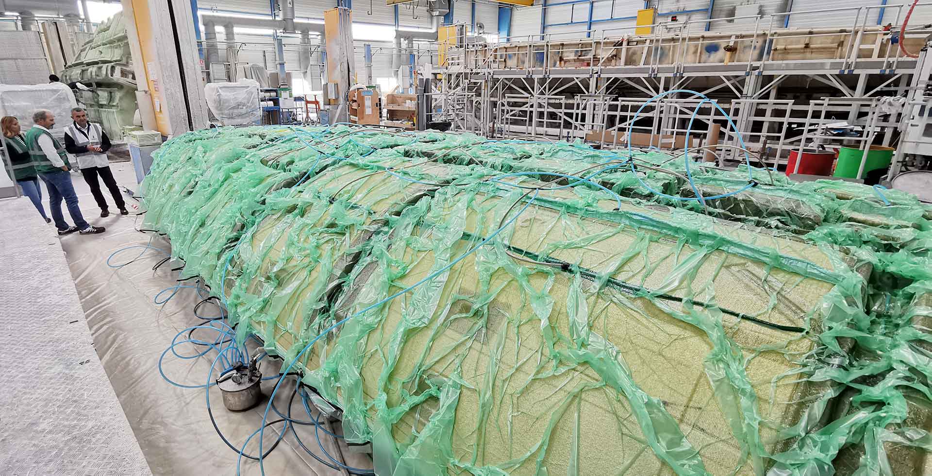 Fortschrittlich, dennoch mit viel Müll verbunden: Vakuum-Infusion