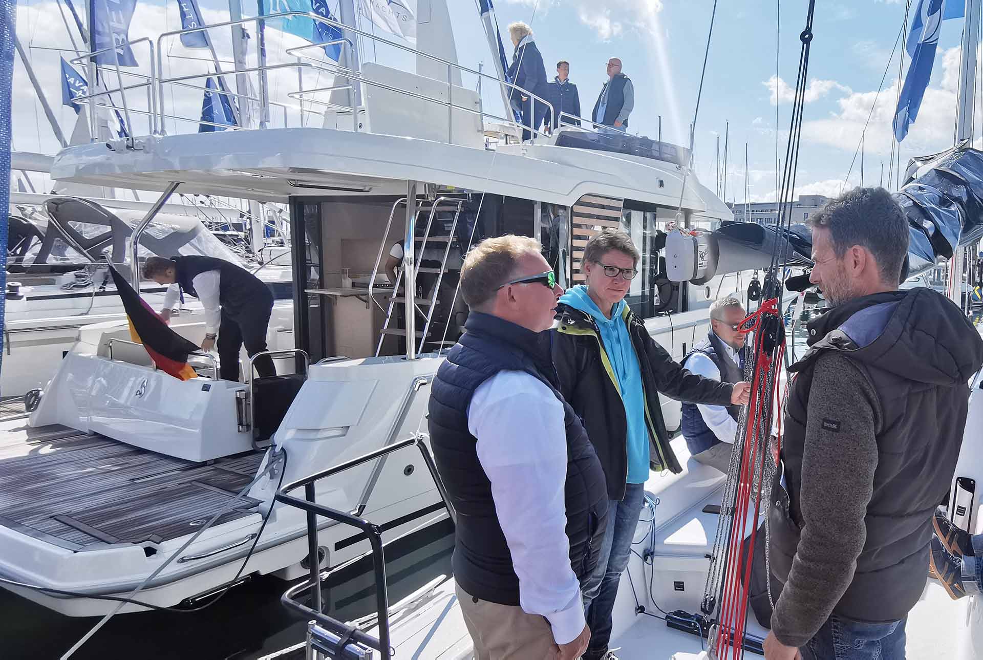 Das gesamte BM-Yachting Team freut sich auf viele, viele tolle Gespräche mit Ihnen!