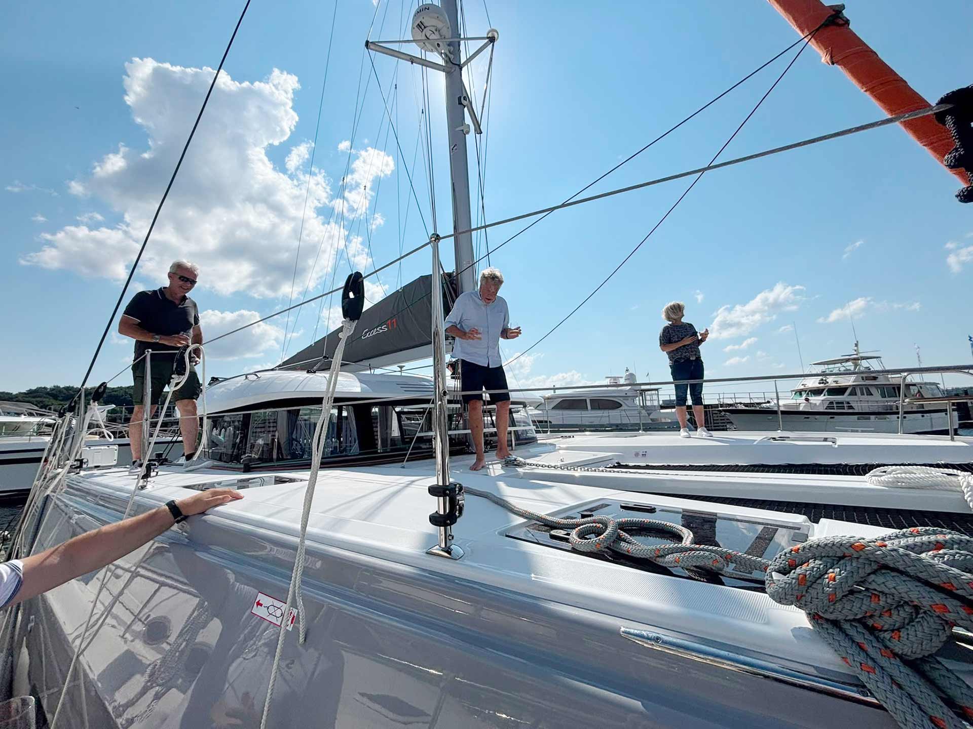 Ein weiterer EXCESS 11 wird in der Ostsee getauft.